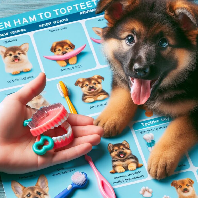 Understanding the Teething Phase in German Shepherds